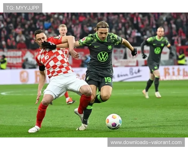 沃尔夫斯堡1-1美因茨，平局双方积分榜胶着